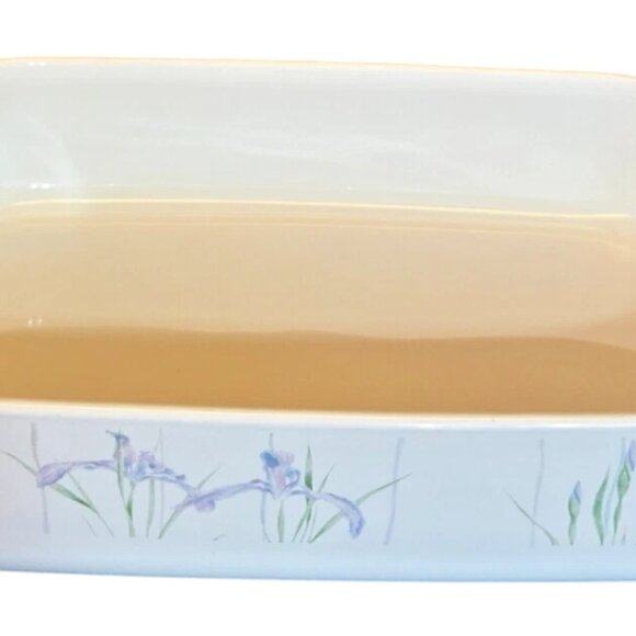 Corelle Shadow Iris 9 x 13 Rectangular Roaster - Picture 1 of 5